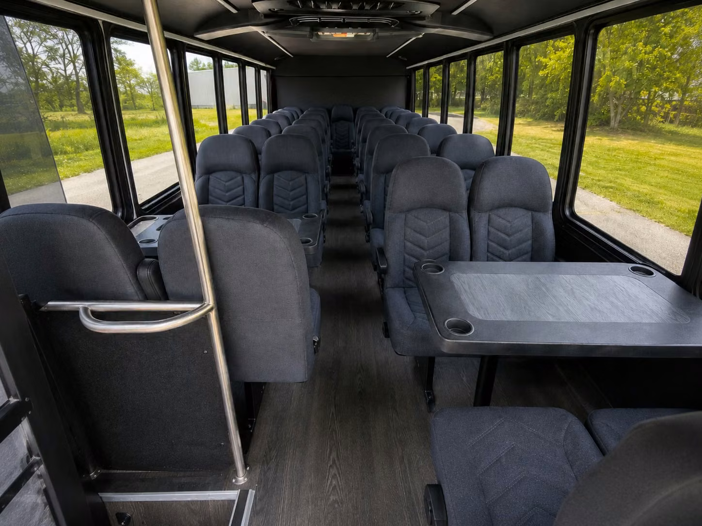 20 passenger minibus interior