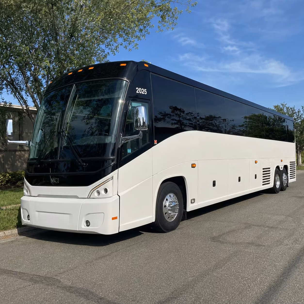 56 passenger charter bus