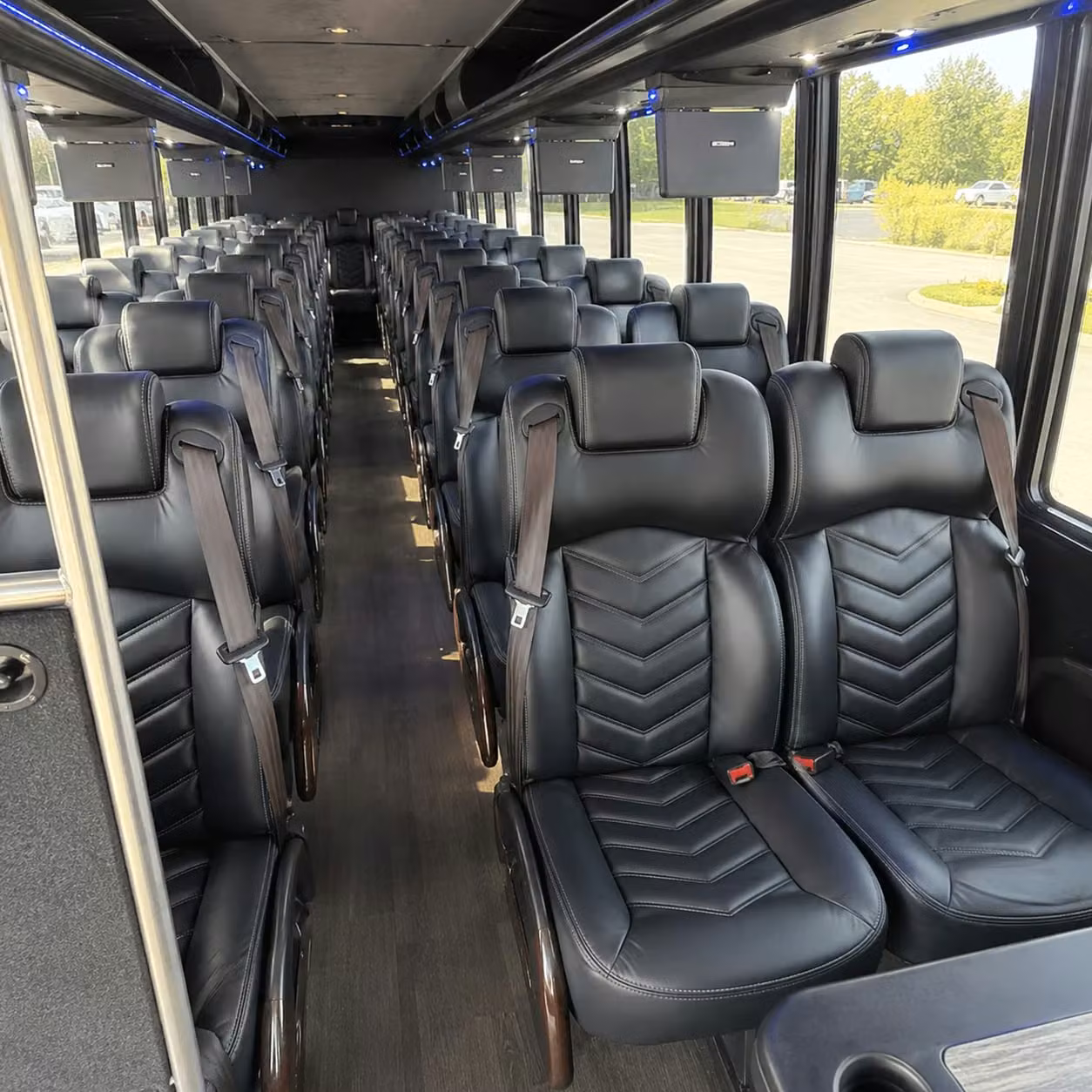 sports team sporting event bus rentals in columbus