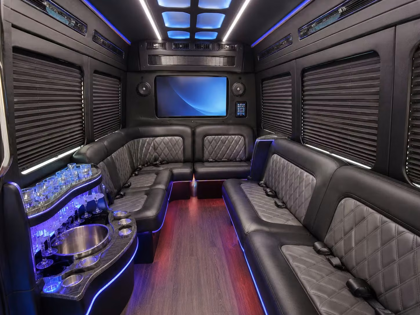 sprinter limousine inside