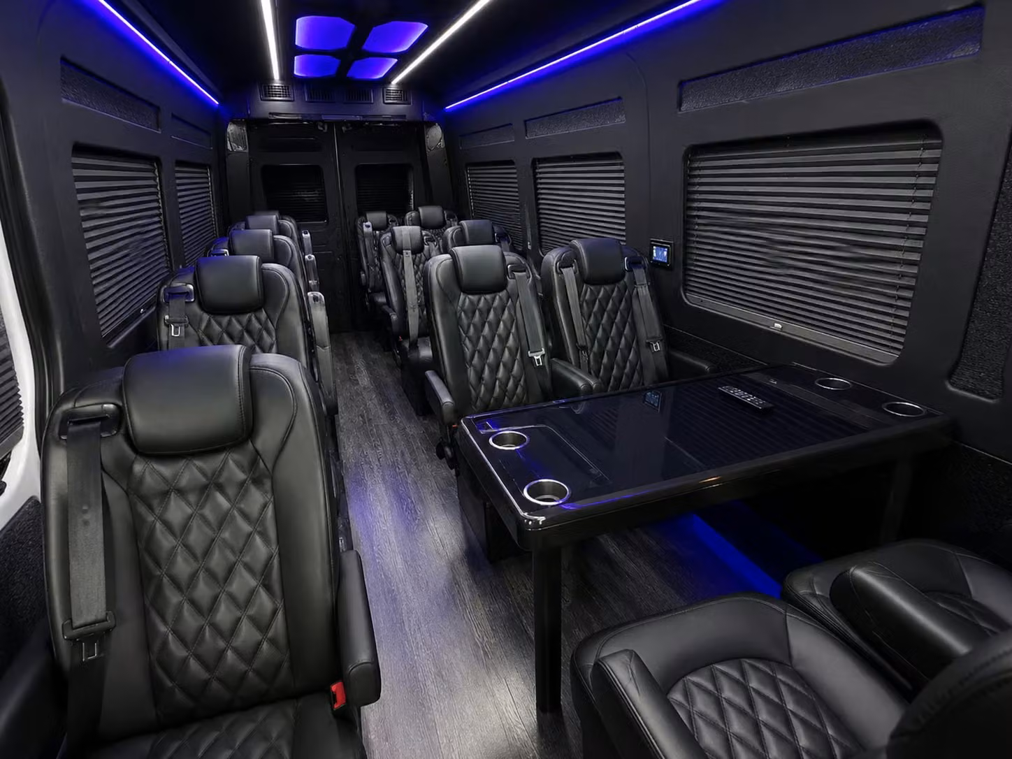 sprinter van with driver interior